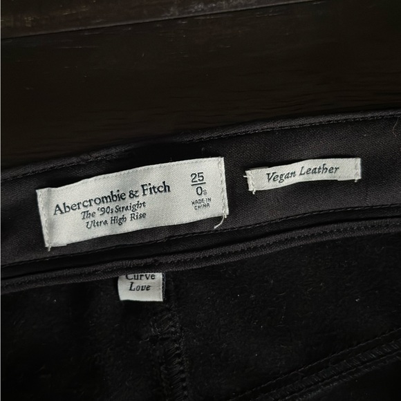 A&B Curve Love Vegan Leather Pants - Picture 9 of 14